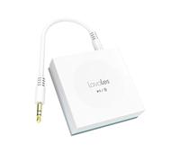 Lavales Adaptateur Audio Bluetooth 5.3, Émetteur Récepteur 2 en 1, 30H d'Autonomie avec AptX Low Latency, Bouton Multifonction, Jack 3.5mm Aux Bluetooth Adapter pour TV/Voiture/Avion (Blanc)