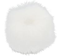 Lavalier Microphone coupe-vent en fourrure Pare-brise - Couverture du lambris 0,5 cm / 0,2 pouce blanc