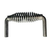 LavaLock Island Outdoor, LLC Poignée à ressort en acier inoxydable de 14 cm avec tige en acier de 1,27 cm (15,2 cm de large, 8,9 cm de haut) - À souder