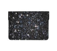 LaVami Paillettes imprimées Galaxie, Pas de Vraies Paillettes., Housse en Cuir pour Ordinateur Portable, Sacoche pour Ordinateur Portable, Pochette pour Tablette