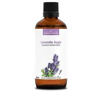 LAVANDE ASPIC BIO - 100mL - Huile Essentielle de Qualité Premium - 100% Pure, Naturelle, Garantie ChromaCert - Chémotypée et Intégrale - La Compagnie des Sens