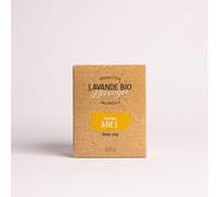 Lavande Bio Berenger Savon au Miel, Saponification à Froid, Huile d'Olive Bio 77%, Surgras 9%, 100g