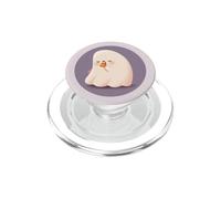 Lavande fantôme Mangeant du maïs de Bonbons Kawaii pour Les Amateurs d'halloween PopSockets PopGrip pour MagSafe