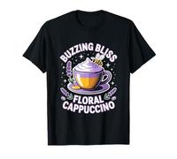 Lavande Miel Cappuccino Femme Baristas Sweet Floral Sip T-Shirt