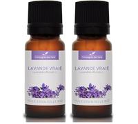 LAVANDE VRAIE BIO - 10mL - Huile Essentielle de Qualité Premium - 100% Pure, Naturelle, garantie ChromaCert® - Chémotypée & Intégrale (Lot de 2)