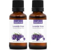LAVANDE VRAIE BIO - 30mL - Huile Essentielle de Qualité Premium - 100% Pure, Naturelle, garantie ChromaCert® - Chémotypée & Intégrale (Lot de 2)