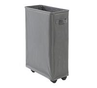 Lavanderia Panier Ceest en plastique pour vêtements pliants | Panier à linge avec n | étroit - Papier d'angle indépendant de 42 litres avec poignée, accessoires d'entrepôt