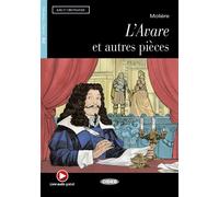L'avare Et Autres Pieces (A2) Avec ressources numériques et audio en ligne - Molière - Cideb Black Cat - broché - Méthode de langue