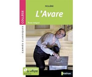 L'Avare Molière (Auteur), Cécile de Cazanove (Introduction)