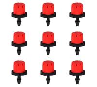 LAVAS Compte-Gouttes d'irrigation Goutte-à-Goutte réglables, 100 à 1000 pièces, arroseurs rotatifs, émetteur goutteur de 1/4 Pouces for Micro système d'arrosage de Balcon et de Cour(900PCS)