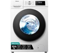 Hisense WDQA1014EVJM machine à laver avec sèche linge Pose libre Charge avant Blanc D