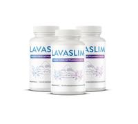 Lavaslim, Complément alimentaire naturel à base de cétone de framboise et de thé vert, 450 mg (2+1 gratuit)