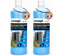 Lavaspi Produit Nettoyant Pour Robot Lave-Vitres, Compatible Toutes Marques - Anti Traces - WIN 1505 (Lot de 2)