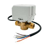 LavaTap - Drayton 27100 Vanne motorisée 2 ports 22 mm ZA5/679-2 - Unité complète avec tête d'actionneur et corps de soupape, compatible S-Plan, retour à ressort, clipsable, levier manuel, 230 V