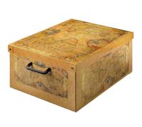 Lavatelli Baulino Marco Polo Boite de Rangement avec Couvercle, Organizer en carton, Rangement Vetement, Meuble de Chambre, Bureau, Organisateur Tiroir, Boite Cadeau, SMALL