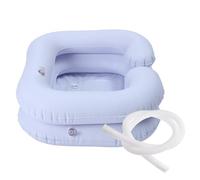 Lavatesta - Lave-tête pour personnes alitées, table de chevet et bac à cheveux dans le lit | Bassin pour shampoing pour personnes âgées, handicapées, femmes enceintes, blessés, alités, bassin de