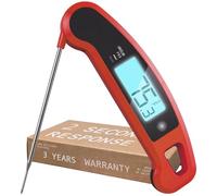 Lavatools Javelin Pro Duo Thermomètre à viande professionnel rétroéclairé ambidextre à lecture instantanée pour cuisine, barbecue, fumoir, bonbons, brassage maison, café et friture