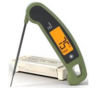 Lavatools Javelin Pro Duo Thermomètre à viande professionnel rétroéclairé ambidextre à lecture instantanée pour cuisine, barbecue, fumoir, bonbons, brassage maison, café et friture