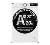 LG F4R3013NSWB machine à laver Charge avant 13 kg 1400 tr/min Blanc