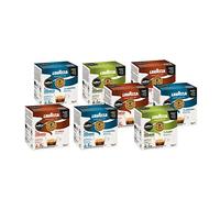 Lavazza, A Modo Mio, 128 capsules compostables café saveurs assorties, 8 paquets de 16 capsules, 2 x Terre ! for Planet, 3 x Terre! for Amazionia, 3 x Tierra! for Africa