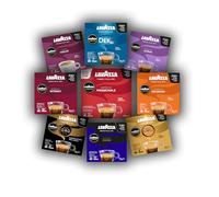 Lavazza, A Modo Mio, Assortiment de Capsules de Café, 100% Arabica, Intensité 5 à 13, 164 capsules AMM, Passionale, Intenso, Delizioso, Dek, Soave, Lungo Dolce, Divino, Oro, Oro Altura
