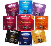 Lavazza, A Modo Mio, Assortiment de Capsules de Café, 100% Arabica, Intensité 5 à 13, 184 capsules AMM, Passionale, Intenso, Delizioso, Dek, Soave, Lungo Dolce, Divino, Oro, Oro Altura