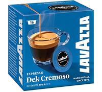 Lavazza A Modo Mio Dek Cremoso Decaf Coffee Pods Capsules (16 Pods) by Lavazza A Modo Mio