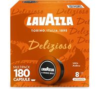 Lavazza Café Espresso Delizioso 100% Arabica - 180 capsules compatibles Lavazza A Modo Mio®