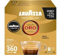 Lavazza - A Modo Mio Qualita Oro, 360 Capsules de Café, pour un Espresso aux Notes fruités et Florales, 100% Arabica, Intensité 8 sur 13, Torréfaction Moyenne, 10 Paquets de 36 Capsules