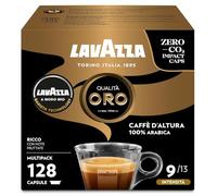 Lavazza, A Modo Mio Qualità Oro - Caffè d'Altura, 128 Capsules de Café, pour un Espresso avec des Notes de Fruits et de Fleurs, 100% Arabica, Intensité 9, Torréfaction Moyenne, 8 Paquets