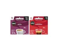 Lavazza - Assortiment de capsules de Café, A Modo Mio, Passionale et Lungo Dolce, Intensité 6 à 11, 100% Arabica, 72 capsules, AMM