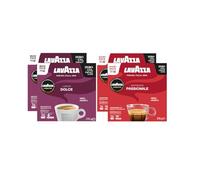Lavazza - Assortiment de capsules de Café, A Modo Mio, Passionale et Lungo Dolce, Intensité 6 à 11, 100% Arabica, 144 capsules, AMM