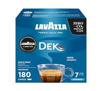 LAVAZZA - Cafe Espresso Dek Cremoso - 100% Arabica - 180 Capsules Compatibles Lavazza A Modo Mio®