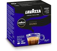 LAVAZZA - Cafe Espresso Divino - Café Capsule A Modo Mio - Intensité 11-100% Arabica - 16 Capsules Compatibles Lavazza A Modo Mio®