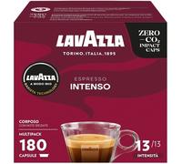 Lavazza, A Modo Mio Intenso, 180 Capsules de Café, pour un Espresso aux Notes Aromatiques de Cacao et d'Épices, Arabica et Robusta, Intensité 13/13, Torréfaction Moyenne
