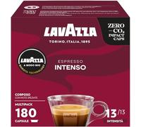 LAVAZZA - Cafe Espresso Intenso - 100% Arabica - 180 Capsules Compatibles Lavazza A Modo Mio®