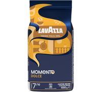 Lavazza, Momento Dolce, Café en Grains 1 kg, Idéal pour les Machines à Café Automatiques, avec Notes de Chocolat, Arabica et Robusta, Intensité 7/10, Torréfaction Moyenne