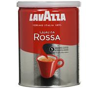 Lavazza Café Qualita Rossa, Expresso Torréfié, Café en Grains Moulu, Boîte de 250 g