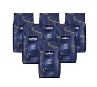 Lavazza Caffè Espresso Super Crema, Caffè in Grani, 6 Confezioni, 6 x 1000g