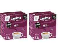 LAVAZZA - Capsule Lungo Dolce A Modo Mio - Café Long 100% Arabica - 36 Capsules (Lot de 2)