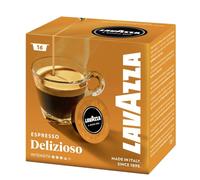 LAVAZZA - Cafe Espresso Delizioso - Café Capsule A Modo Mio - 100 % Arabica - Subtil et Liquoreux - 16 Capsules Compatibles Lavazza A Modo Mio®