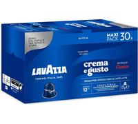 Lavazza Crema e Gusto Classico 30 Capsules Aluminium Compatible Nespresso