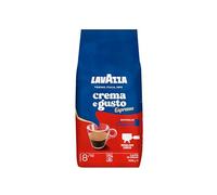 Lavazza, Crema e Gusto Classico Grains de café torréfiés aux notes aromatiques épicées, idéal pour les grains de café expresso, Arabica et Robusta, intensité 8/10, torréfaction foncée, 1 paquet de 1