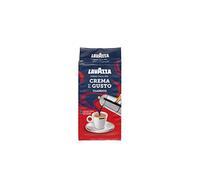 Lavazza, Crema e Gusto Classico, Lot de 8 paquets de 250 g, idéal pour cafetière à moka ou café filtré, goût arrondi et invitant, intensité 7/10, notes aromatiques épicées, arabica et robusta