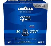 N.80 Capsules Lavazza Compatible Nespresso Crème Et Goût Classique Compatible