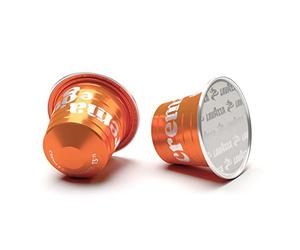 Lavazza Crema e Gusto Forte, 80 capsules en aluminium compatibles avec les machines Nespresso* Original, avec notes de cacao et de bois, arabica et robusta, intensité 13/13, torréfaction foncée