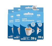 Lavazza - Decaffeinato - 250g (Pack of 4) | Intensité 3/10, avec des notes de fruits secs, arabica et robusta, torréfaction moyenne, idéal pour pot à moka