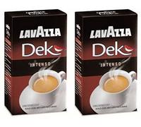 Lavazza: Dek Café moulu torréfié, décaféiné, saveur intense, 250 g, lot de 2
