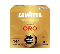 Lavazza, Espresso A Modo Mio Lot de 128 capsules de café de qualité 100 % arabica, intensité 8, torréfaction moyenne, 8 paquets de 16 capsules