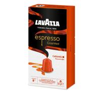 Lavazza Capsules Espresso Gourmet Caramel - Compatibles Nespresso, 100% Arabica, Int. 8/13, 1 paquet